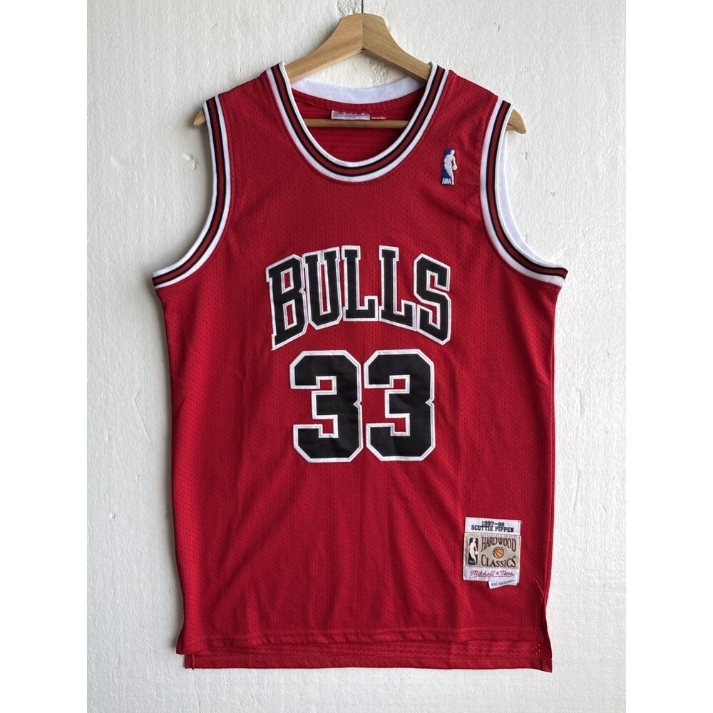 Authentic Scottie Pippen Chicago Bulls Mitchell & Ness 1997-1998 Jersey Men's M